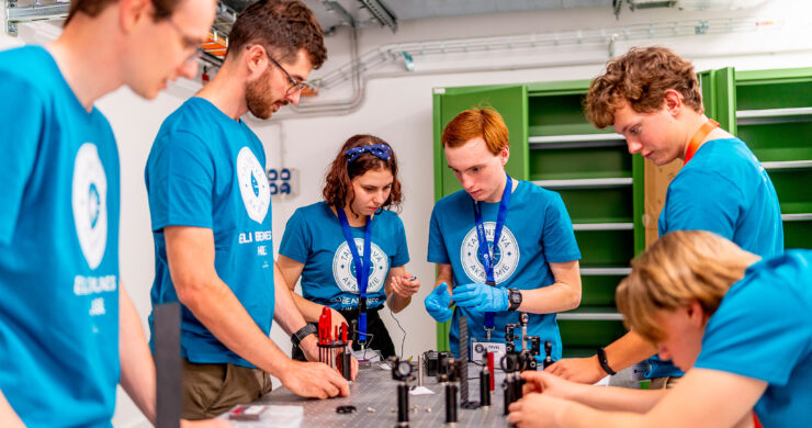 Talent Academy finalists investigated the life of cells using lasers